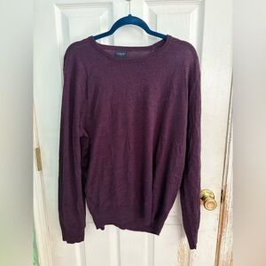 J. Crew Men’s Merino Wool Blend Crew Sweater Size Large